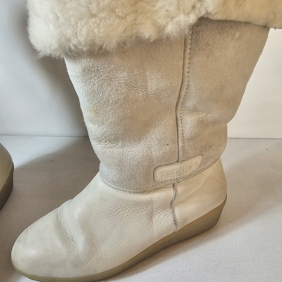 Tecnica Made in Italy Shearling Cuff Winter Boots EU 40 US 9 Women's Waterproof - Picture 8 of 12